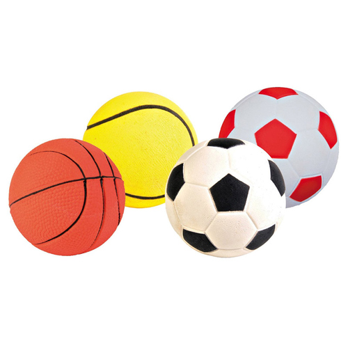 Trixie Spielbälle, schwimmt, Moosgummi - 24 Stück