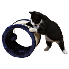 Abbildung Trixie Spielrolle, Sisal/Plsch blau