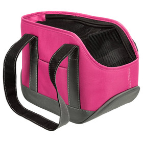 Abbildung Trixie Tasche Alea pink/grau fr Katzen