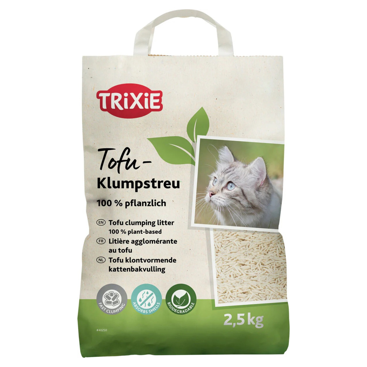 Trixie Tofu-Klumpstreu - Umweltfreundlich & Staubarm | Mein Tierdiscount