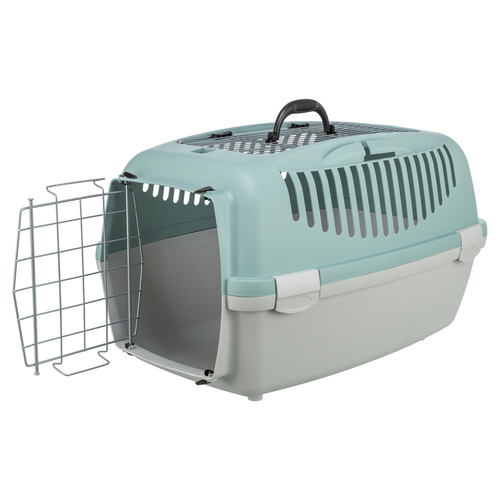 weitere Abbildung Trixie Transportbox Capri 3 Open Top hellgrau/salbei fr Hunde