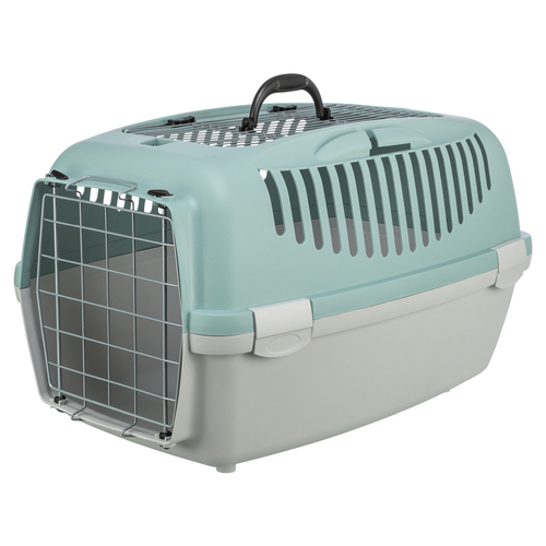 weitere Abbildung Trixie Transportbox Capri 3 Open Top hellgrau/salbei fr Katzen