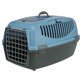 Abbildung Trixie Transportbox Capri 3 dunkelgrau/pastellblau
