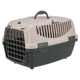 Abbildung Trixie Transportbox Capri dunkelgrau/blush fr Katzen