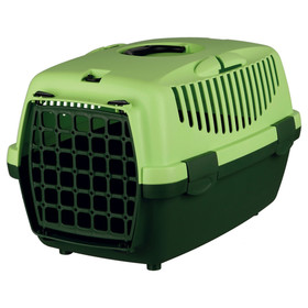Abbildung Trixie Transportbox Capri dunkelgrn/hellgrn fr Katzen