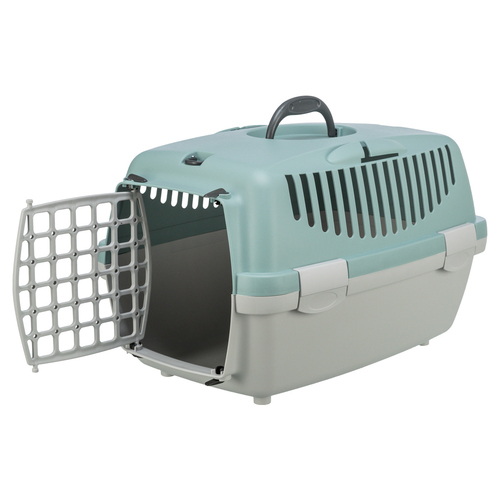 weitere Abbildung Trixie Transportbox Capri hellgrau/salbei fr Katzen