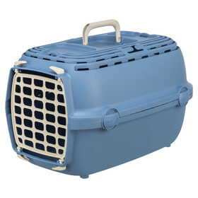 Abbildung Trixie Transportbox Relax 1 blau fr Katzen