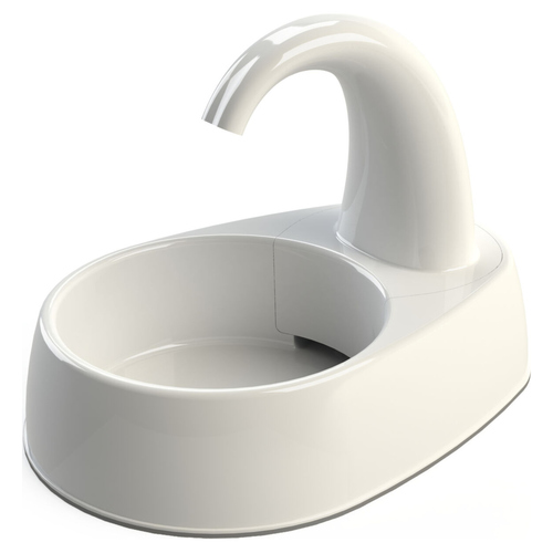 Trixie Trinkbrunnen Curved Stream weiß für Hunde