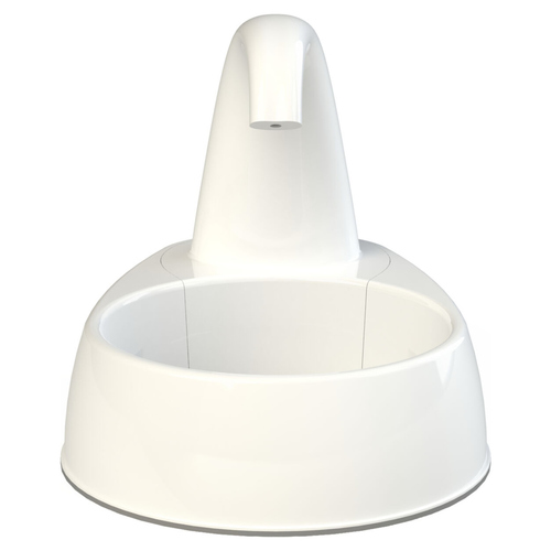 weitere Abbildung Trixie Trinkbrunnen Curved Stream wei fr Hunde