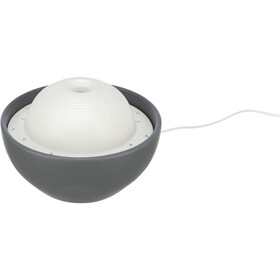 Abbildung Trixie TrinkbrunnenVital Dome grau/wei fr Hunde
