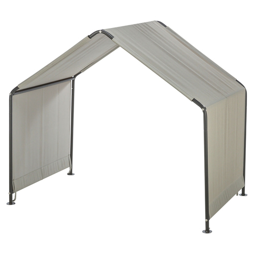 Trixie Überdachung für Hundeliege beige/schwarz, Maße: 110 x 100 x 70 cm