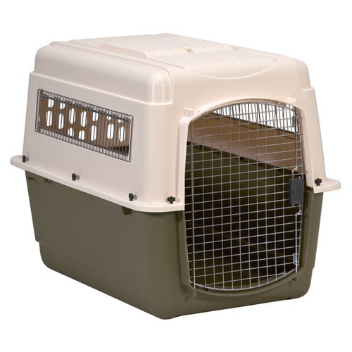 Trixie 39754 Vari Kennel VII - Trasportino Per Cani 102 Cm, USDA E IATA Approved, Colore Caffè/Beige - Foto 11