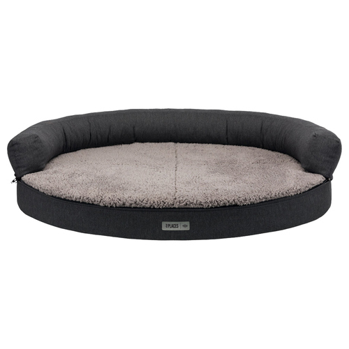 Trixie Vital Sofa Bendson dunkelgrau/hellgrau, Maße: 100 x 80 cm