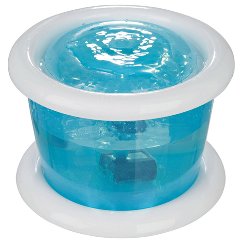 Trixie Wasserautomat Bubble Stream für Hunde blau/weiß