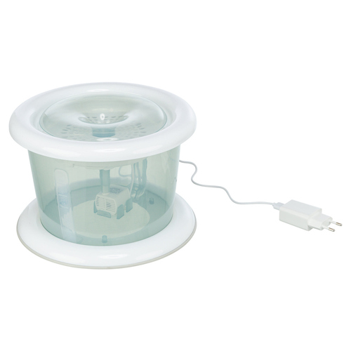 Trixie Wasserautomat Bubble Stream für Hunde blau/weiß