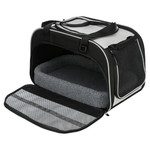 Borsa da soggiorno e da trasporto Valery nera/grigia per cani, figura 18