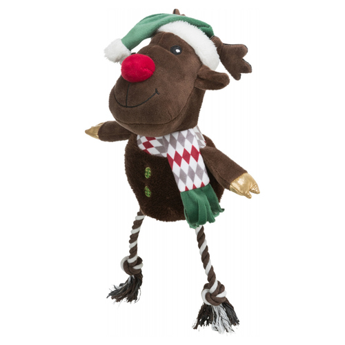 weitere Abbildung Trixie Xmas Hundespielzeug Elch, mit Stimme