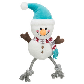Abbildung Trixie Xmas Hundespielzeug Schneemann, mit Stimme