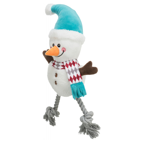 weitere Abbildung Trixie Xmas Hundespielzeug Schneemann, mit Stimme