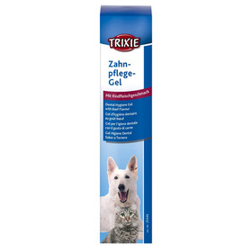 Abbildung Trixie Zahnpflege-Gel mit Rindfleischgeschmack fr Katzen 100 g