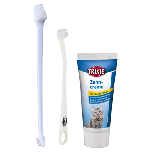 Trixie Zahnpflege-Set für Katzen