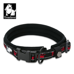 Trilus Nylon Hundehalsband In Braun, Größe S – Mit Bucklebone-Verschluss & Rostfreiem D-Ring