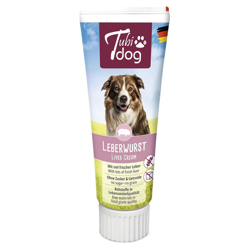 Tubidog Delikatess-Leberwurst für Hunde 75 g
