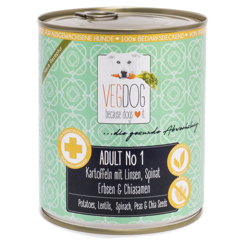 VEGDOG Adult No. 1 - 800 g