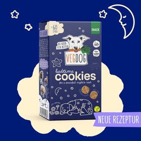 Abbildung VEGDOG Bedtime Cookies 400 g