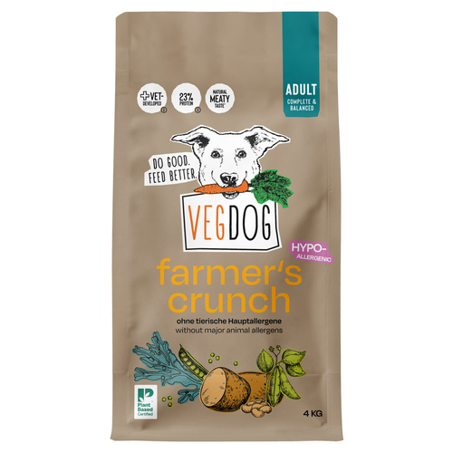 VEGDOG Farmers Crunch 4 kg