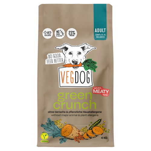 VEGDOG Green Crunch 4 kg