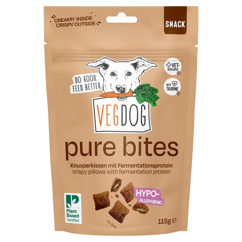 VEGDOG Pure Bites 115 g