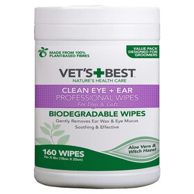 Abbildung Vets Best Augen- und Ohrtcher fr Hunde 160er Pack
