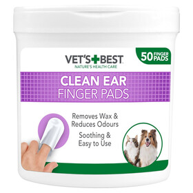 Abbildung Vets Best Fingerpads zur Ohrreinigung fr Katzen