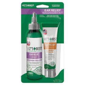 Abbildung Vets Best Ohrenreiniger Set 118 ml + 56 g