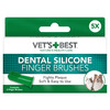 Vets Best Silikon-Fingerbürsten für Hunde Abbildung 1