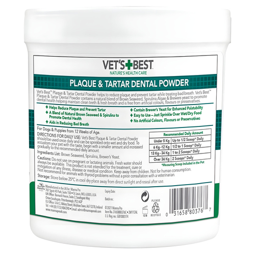 weitere Abbildung Vets Best Zahnpulver fr Hunde 90 g