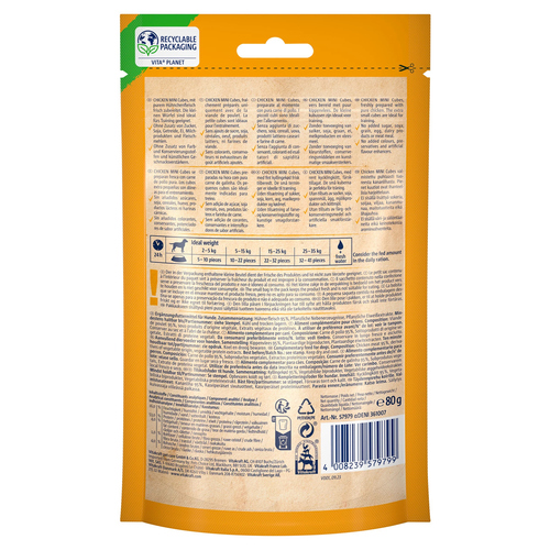 weitere Abbildung Vitakraft CHICKEN Mini Cubes 80 g