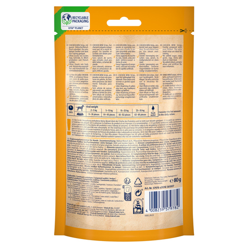 weitere Abbildung Vitakraft CHICKEN Mini Strips 80 g