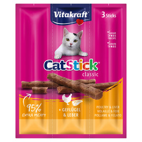 Abbildung Vitakraft Cat Stick mini + Geflgel & Leber 18 g