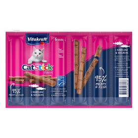 Abbildung Vitakraft Cat Stick mini + Kabeljau & Seelachs 36 g