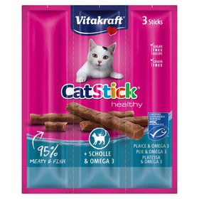 Abbildung Vitakraft Cat Stick mini + Scholle & Omega 3, 18 g