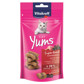 Abbildung Vitakraft Cat Yums + Superfood Holunder 40 g