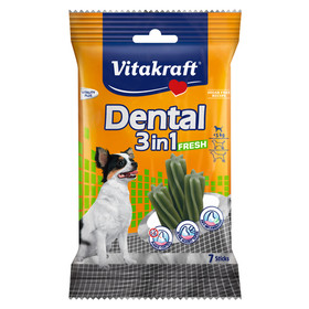Abbildung Vitakraft Dental 3in1 Fresh, XS, bis 5 kg, 7 Stck, 70 g
