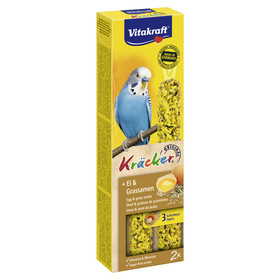 Abbildung Vitakraft Krcker + Ei & Grassamen fr Sittiche - 10 Stck