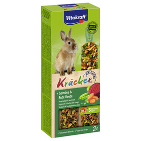 Abbildung Vitakraft Krcker Gemse & Rote Beete fr Zwergkaninchen 2er - 10 Stck