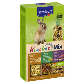 Abbildung Vitakraft Krcker Mix + Popcorn / Gemse / Nuss 3er - 10 Stck