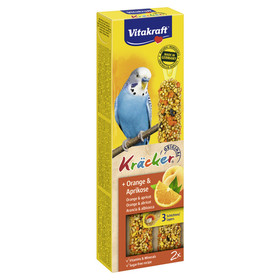 Abbildung Vitakraft Krcker Orange & Aprikose fr Sittiche 2er