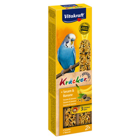 Abbildung Vitakraft Krcker Sesam & Banane fr Wellensittiche 2er