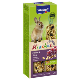 Abbildung Vitakraft Krcker + Traube & Nuss fr Zwergkaninchen 2er - 10 Stck